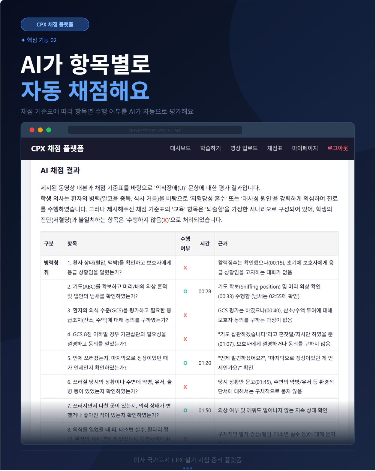 자동 채점